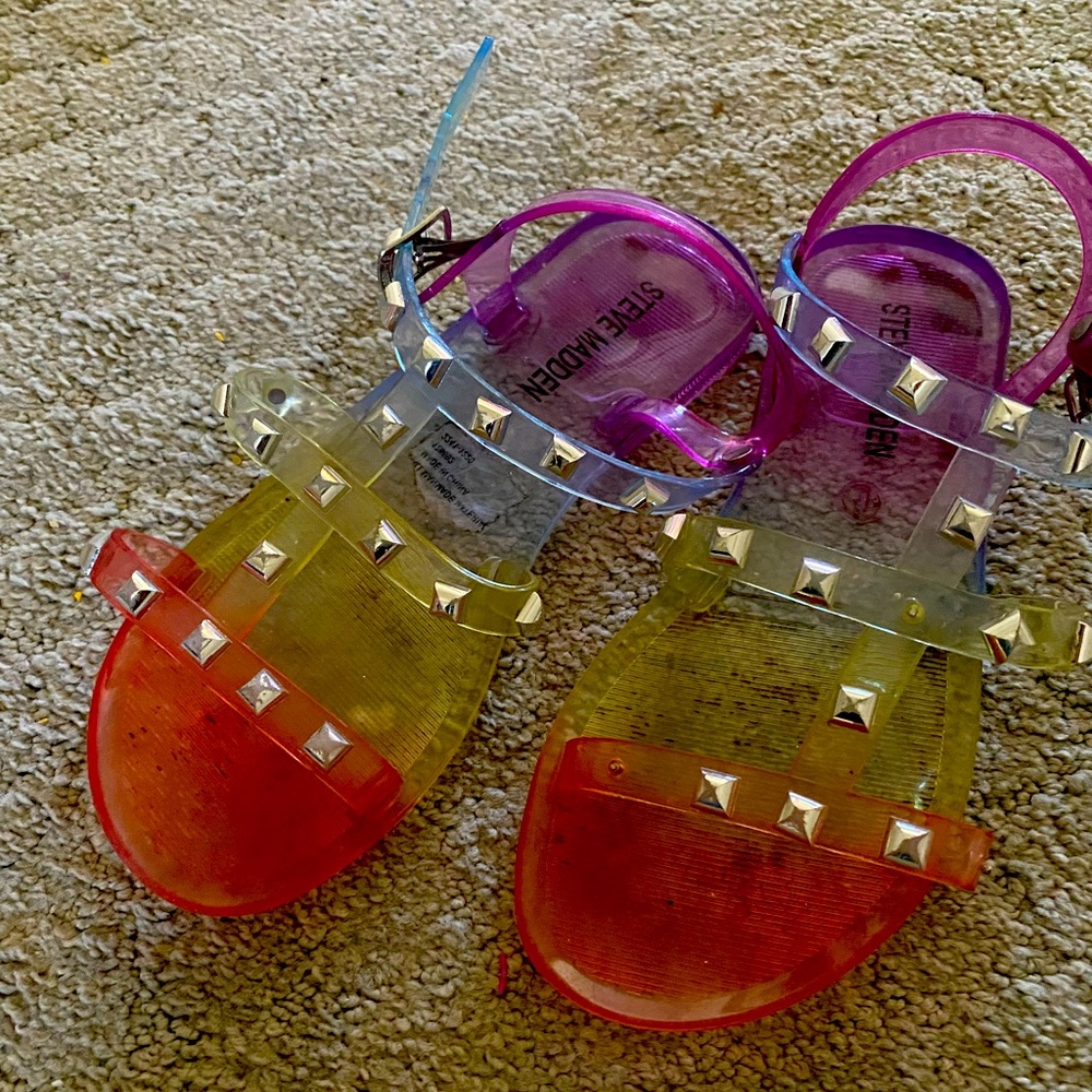 Steve Madden Jelly Sandal size 1